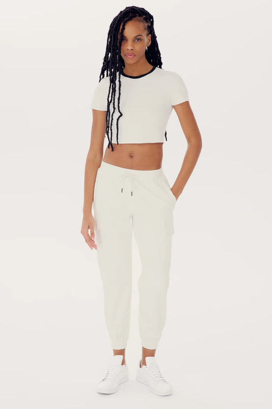 Supplex Cargo Pant - White