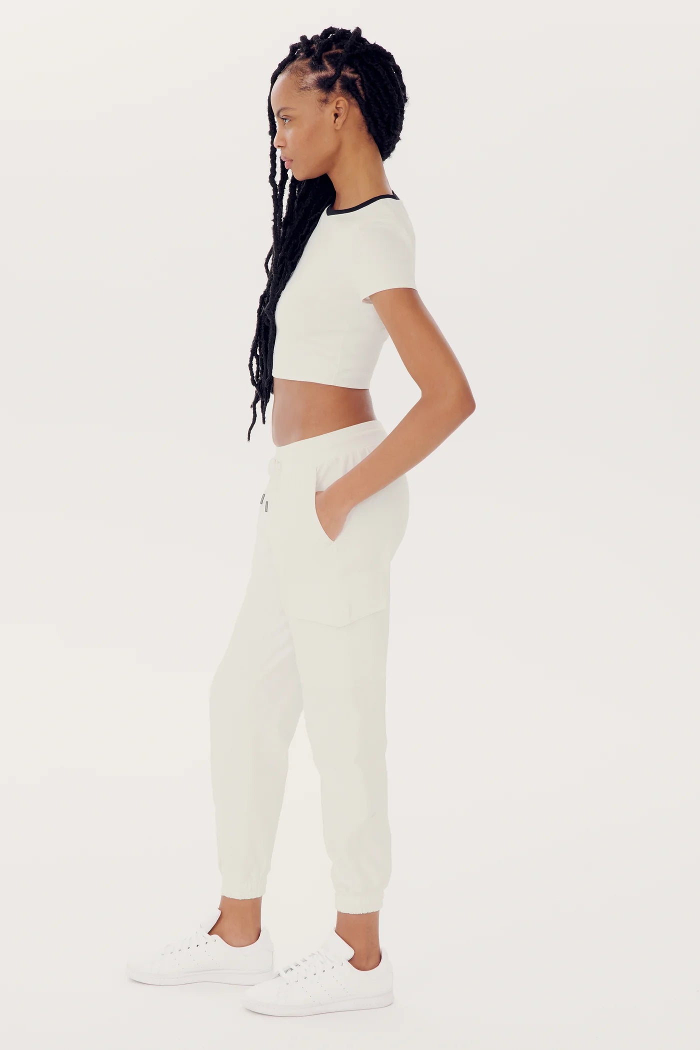 Supplex Cargo Pant - White