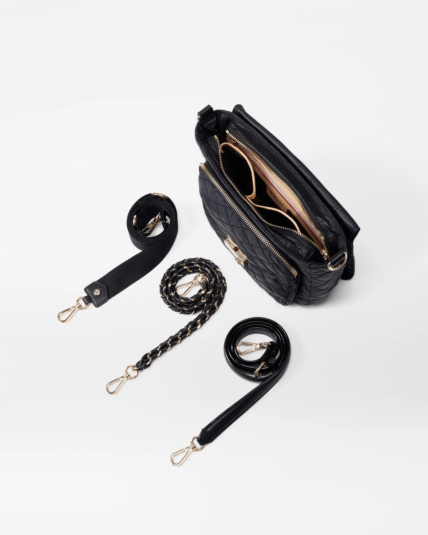 Crosby Lock Crossbody M - Black
