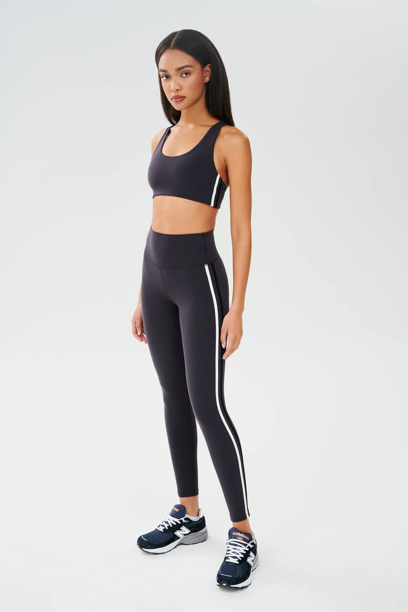 Ella 7/8 HW Airweight Legging - Graphite