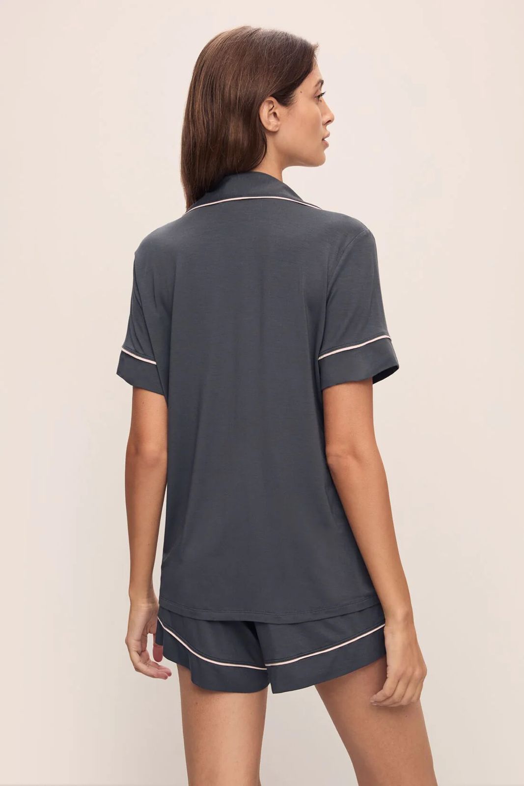 Gisele Relaxed Short PJ set- Graphite