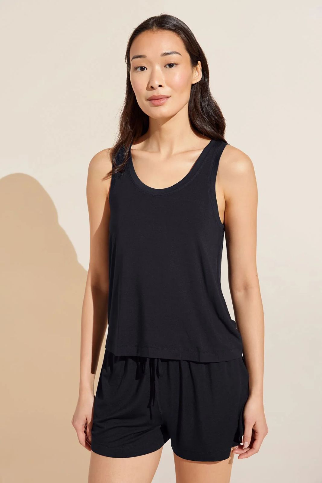 Gisele Everyday Tank/Short - Black