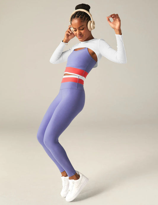 Horizon Midi Legging - Periwinkle