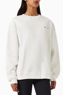 Saturn Arrow Sweater - White