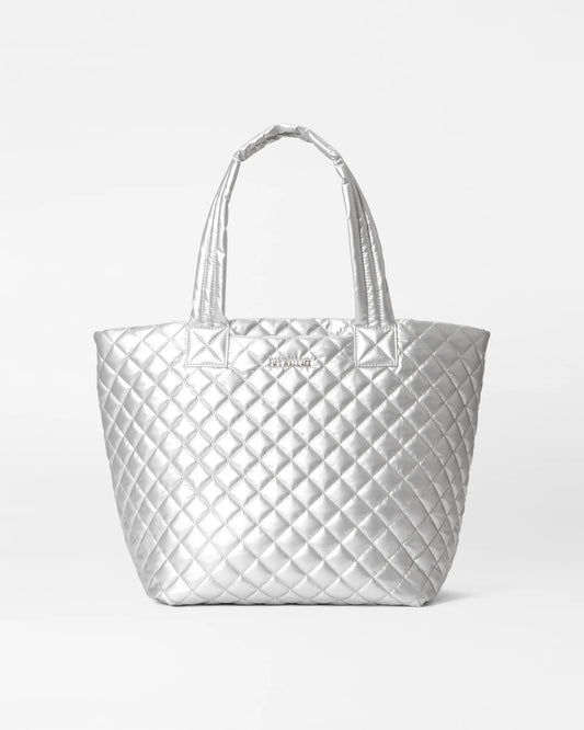 Metro Tote Deluxe M - Silver Matte