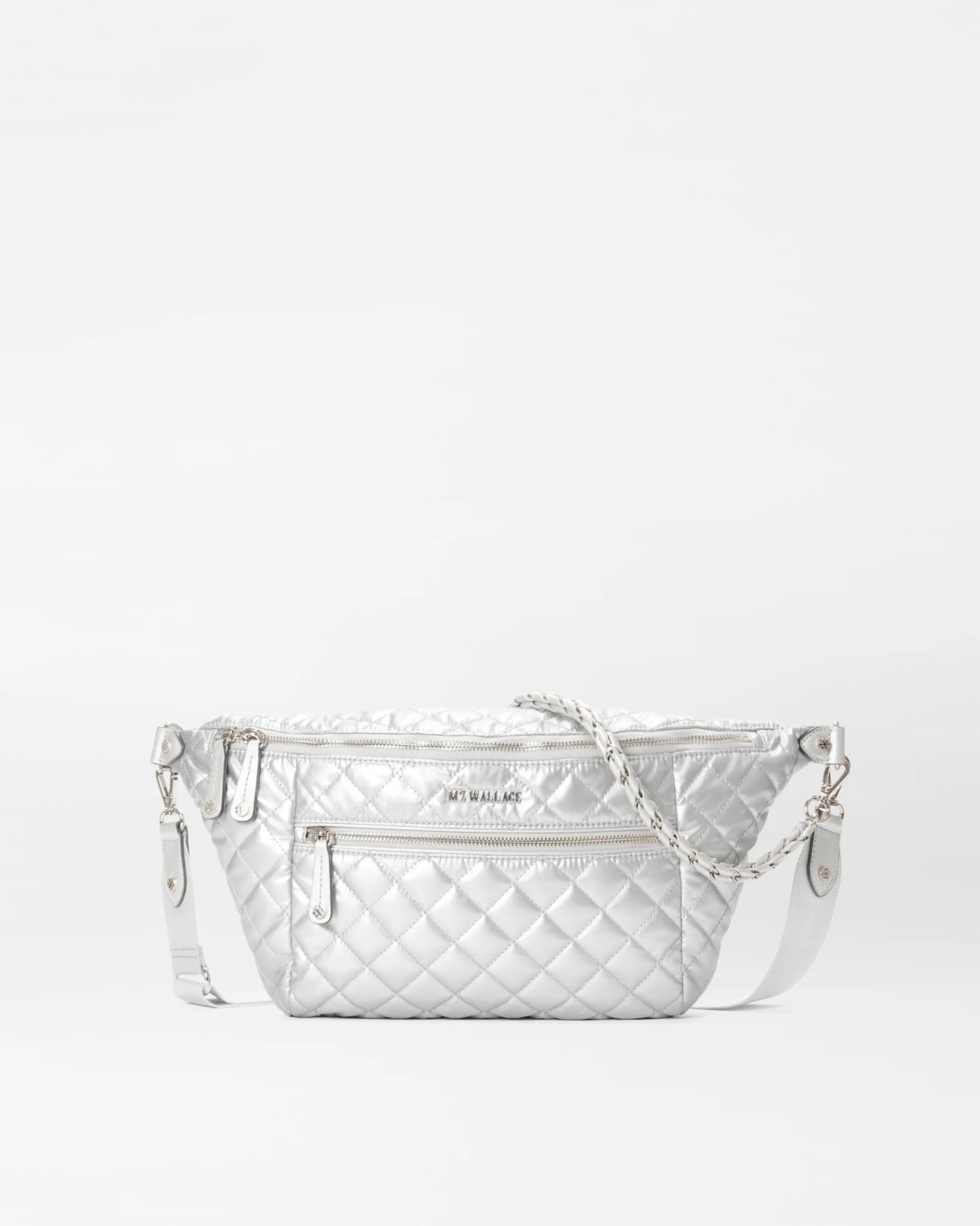 Crosby Crossbody Sling - Silver Matte