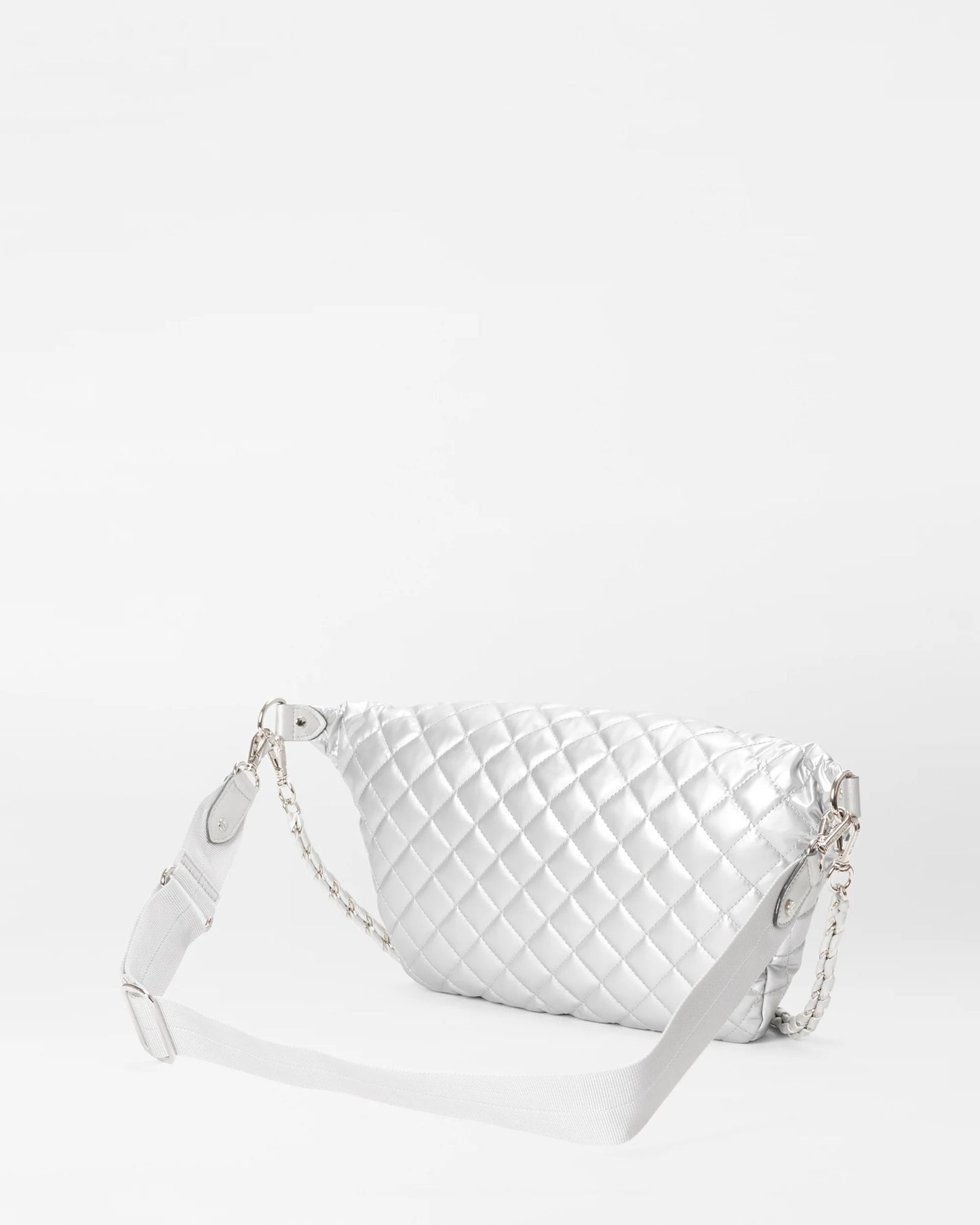 Crosby Crossbody Sling - Silver Matte