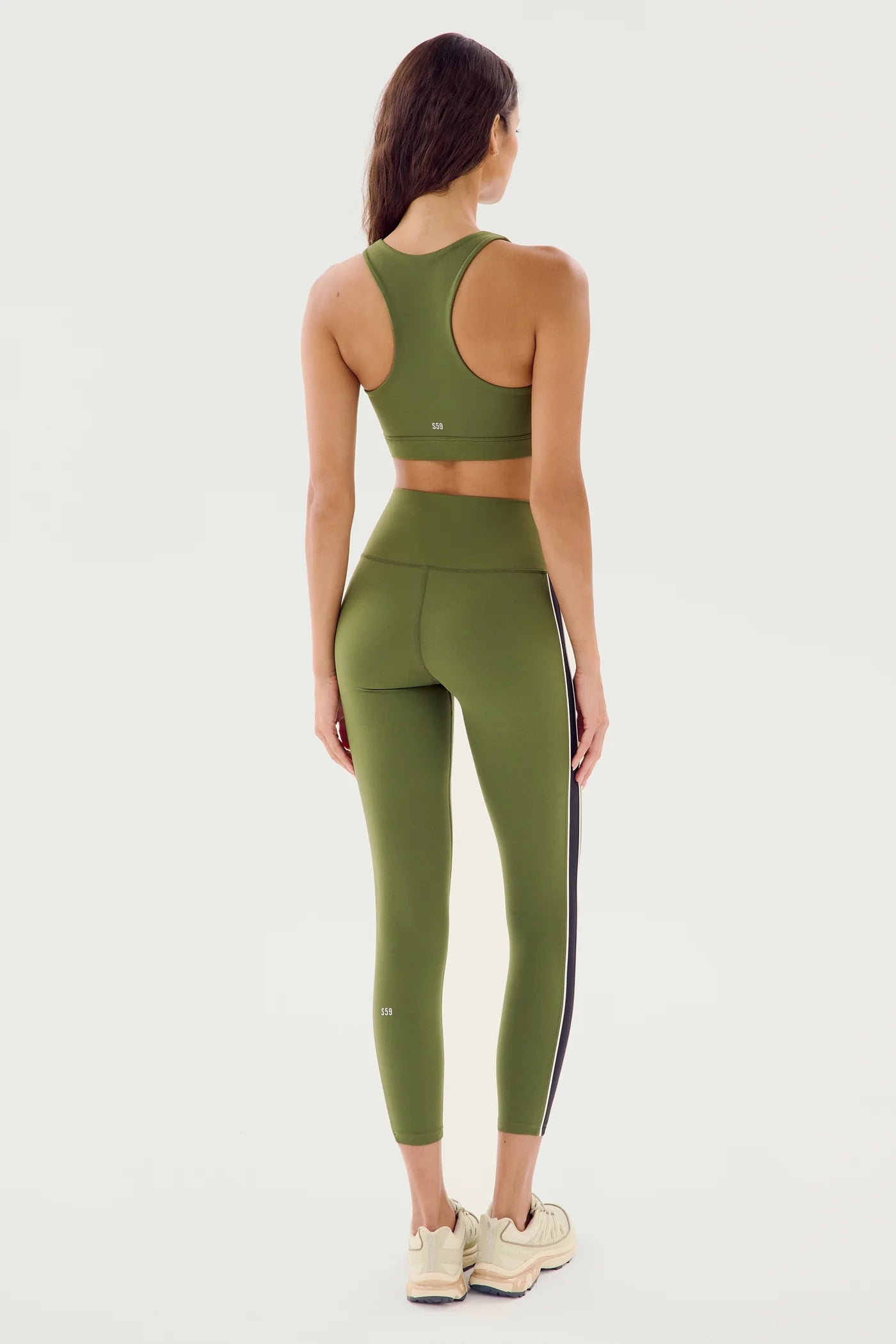 Margot Rigor Legging - Olive/Black