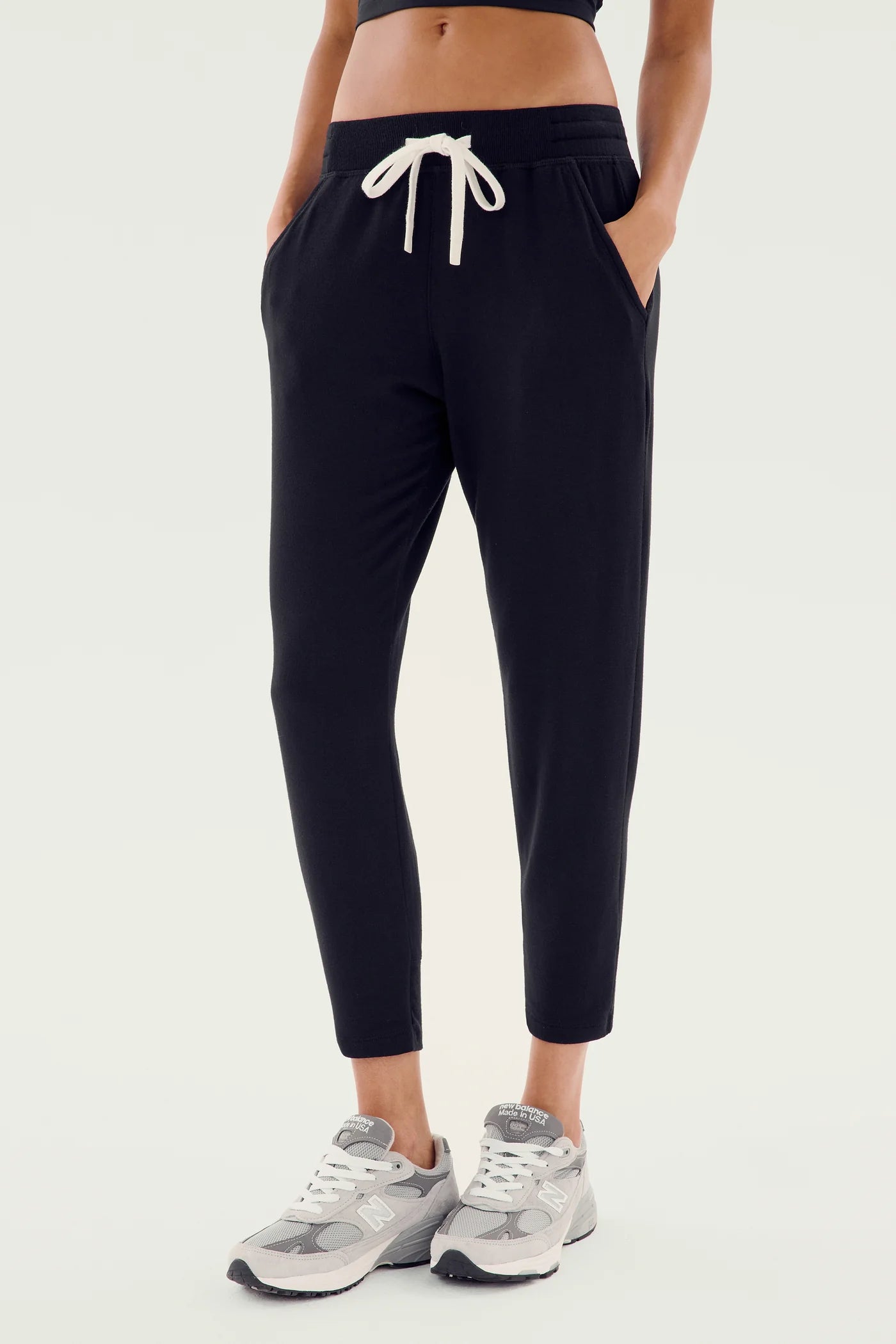 Joan Polo Sweatshirt/Reena Sweatpant - Black