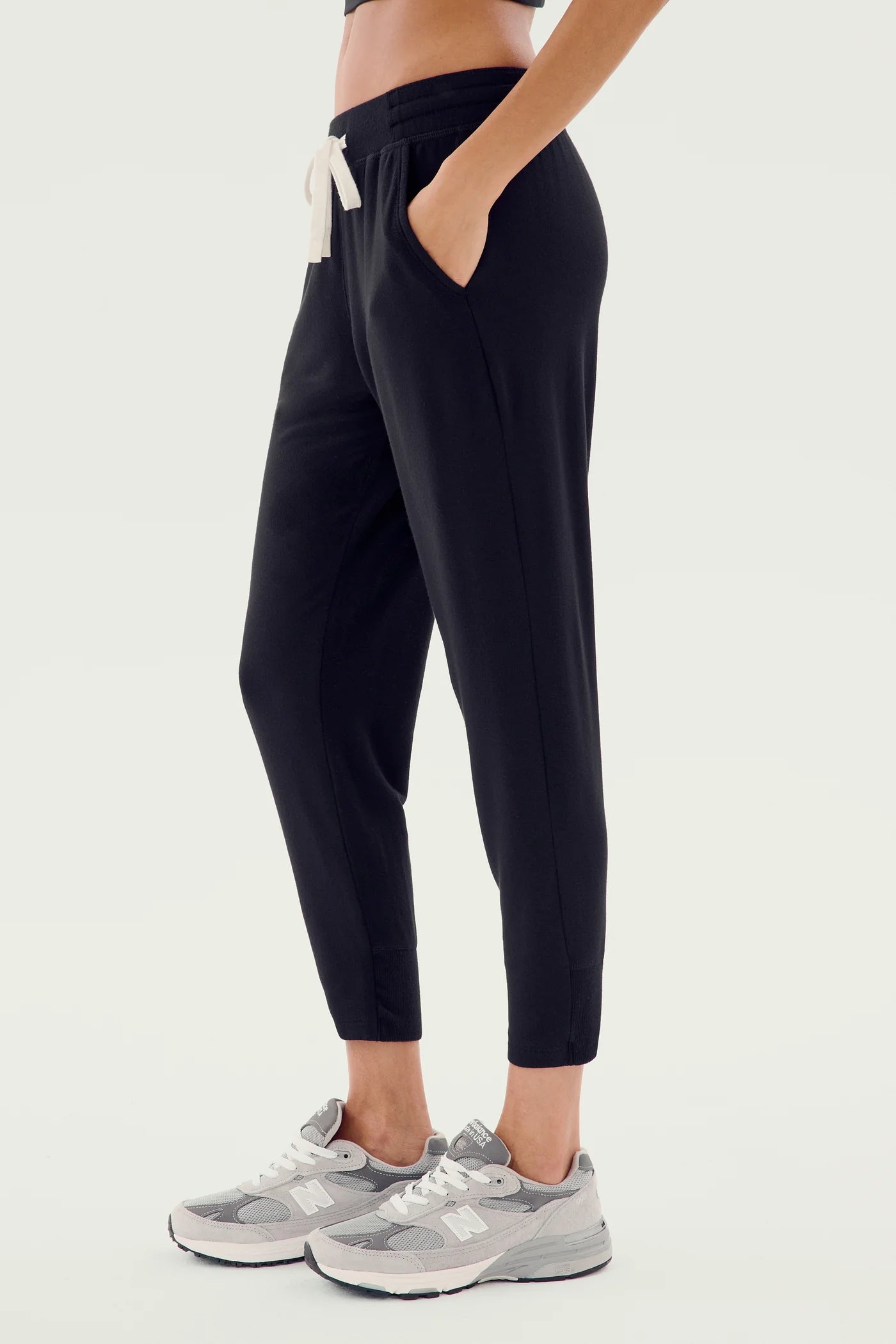 Joan Polo Sweatshirt/Reena Sweatpant - Black