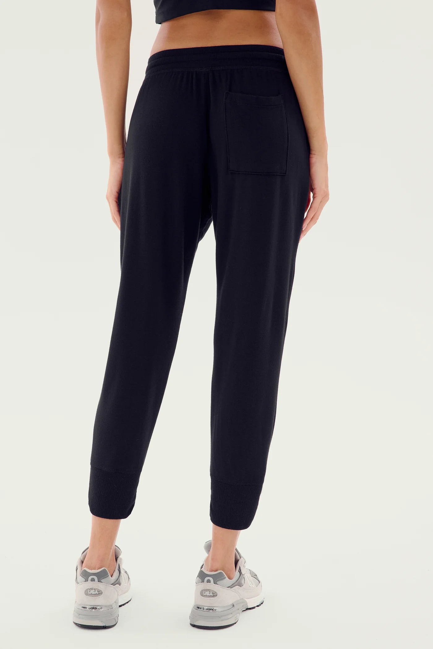 Joan Polo Sweatshirt/Reena Sweatpant - Black