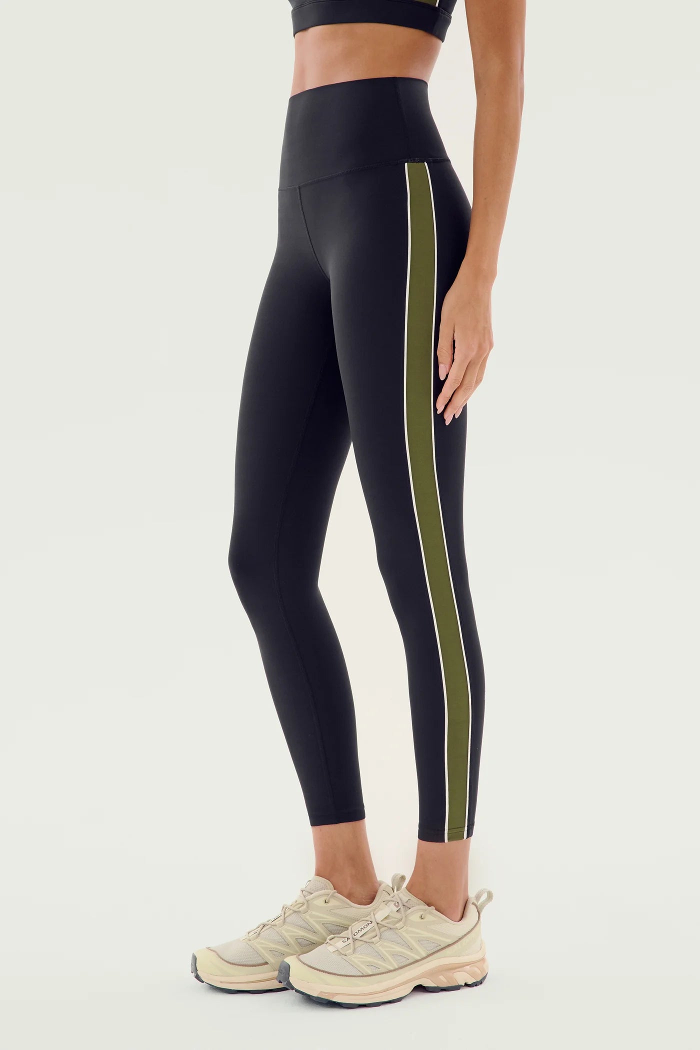 Margot Rigor Legging - Black/Olive