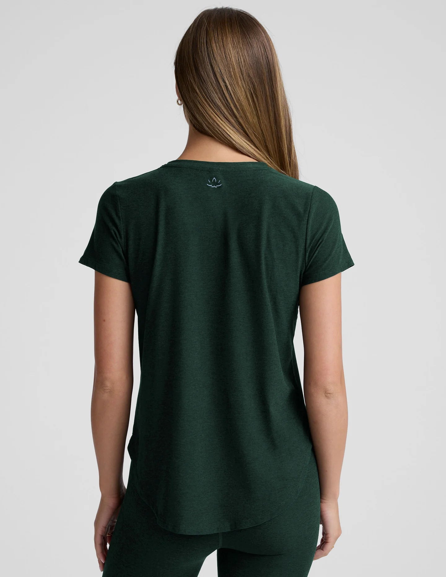 On the Low Tee - Dark Spruce Green