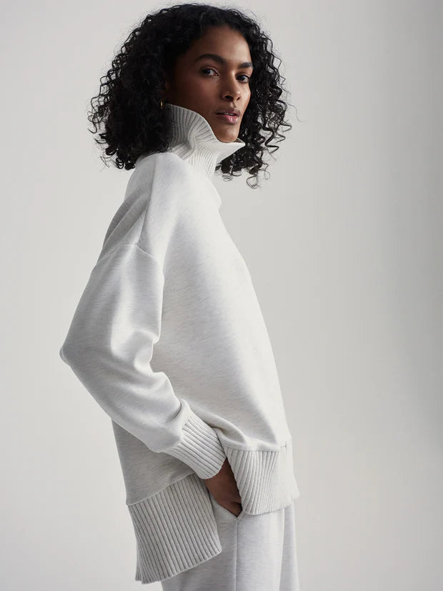 Barker Sweatshirt - Ivory Marble