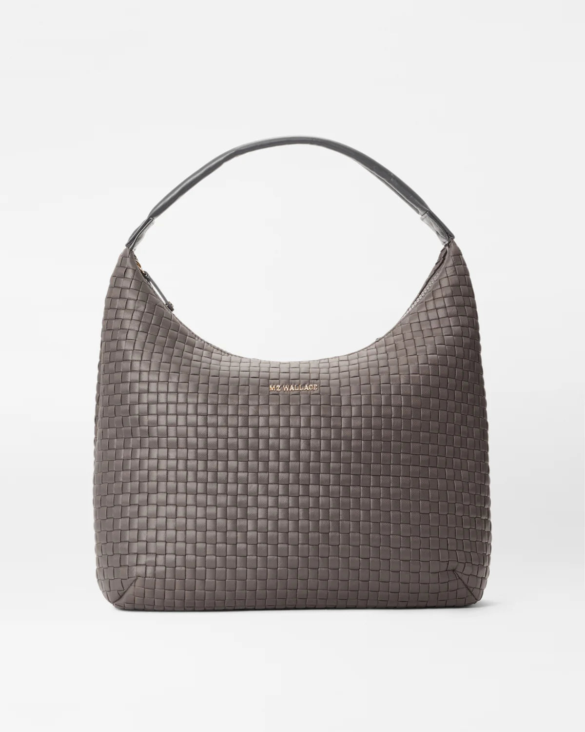 Woven Shoulder Bag - Magnet