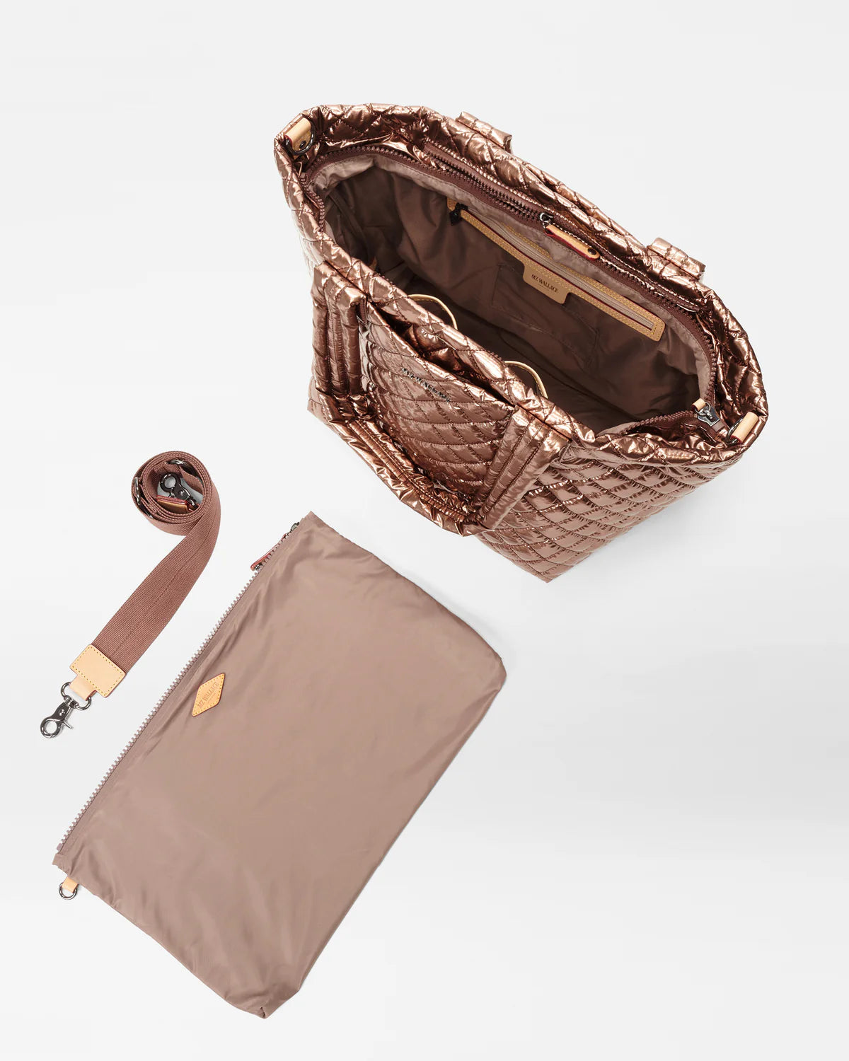 Metro Tote M - Copper Metallic