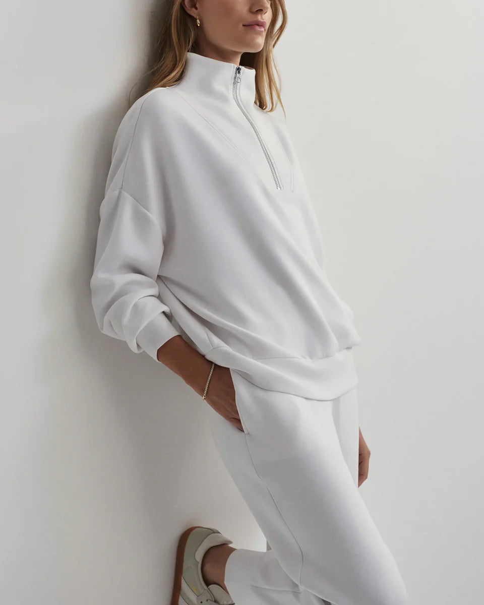 Hawley/Slim Cuff Pant Set - White