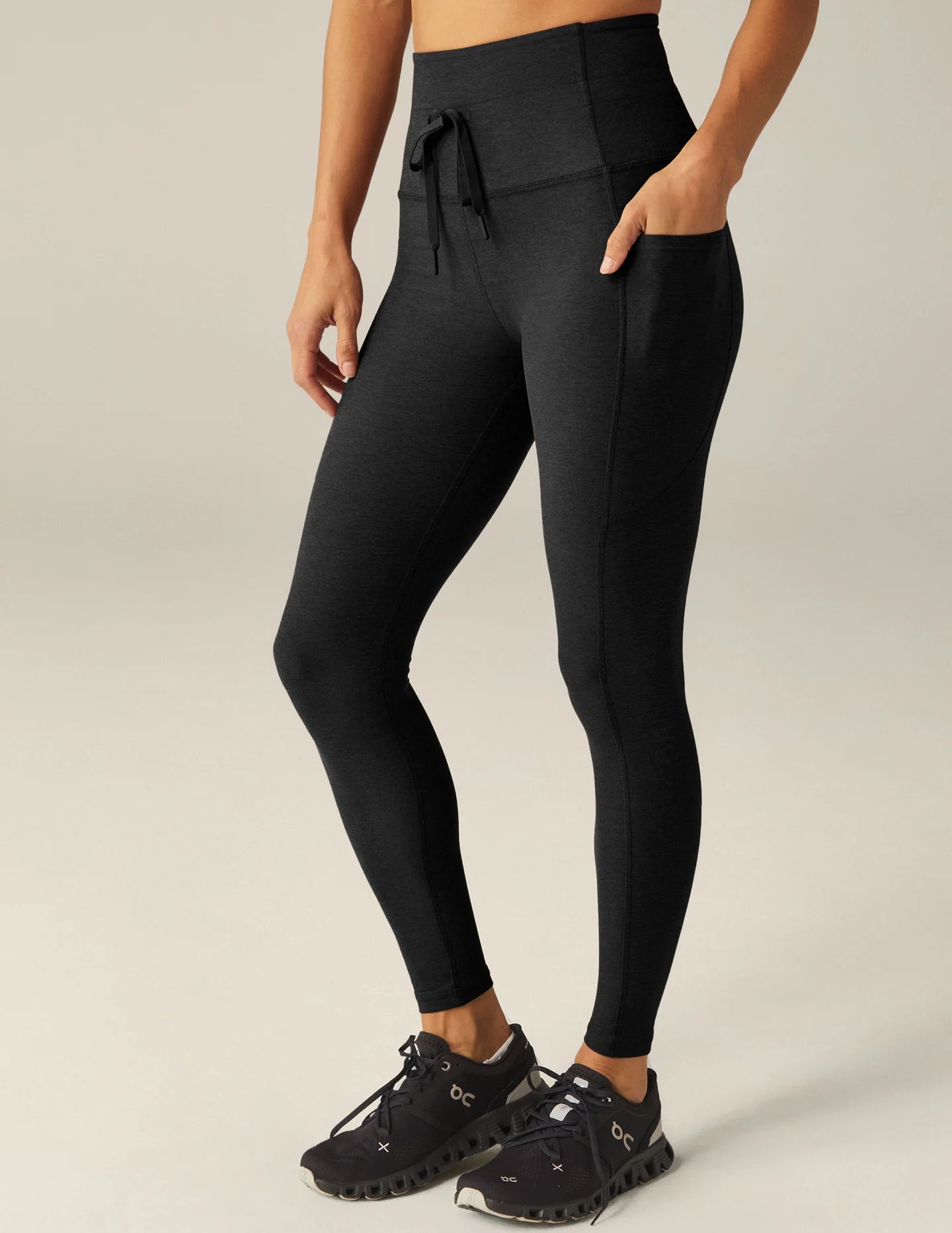 Go Pocket Midi Legging - Darkest Night