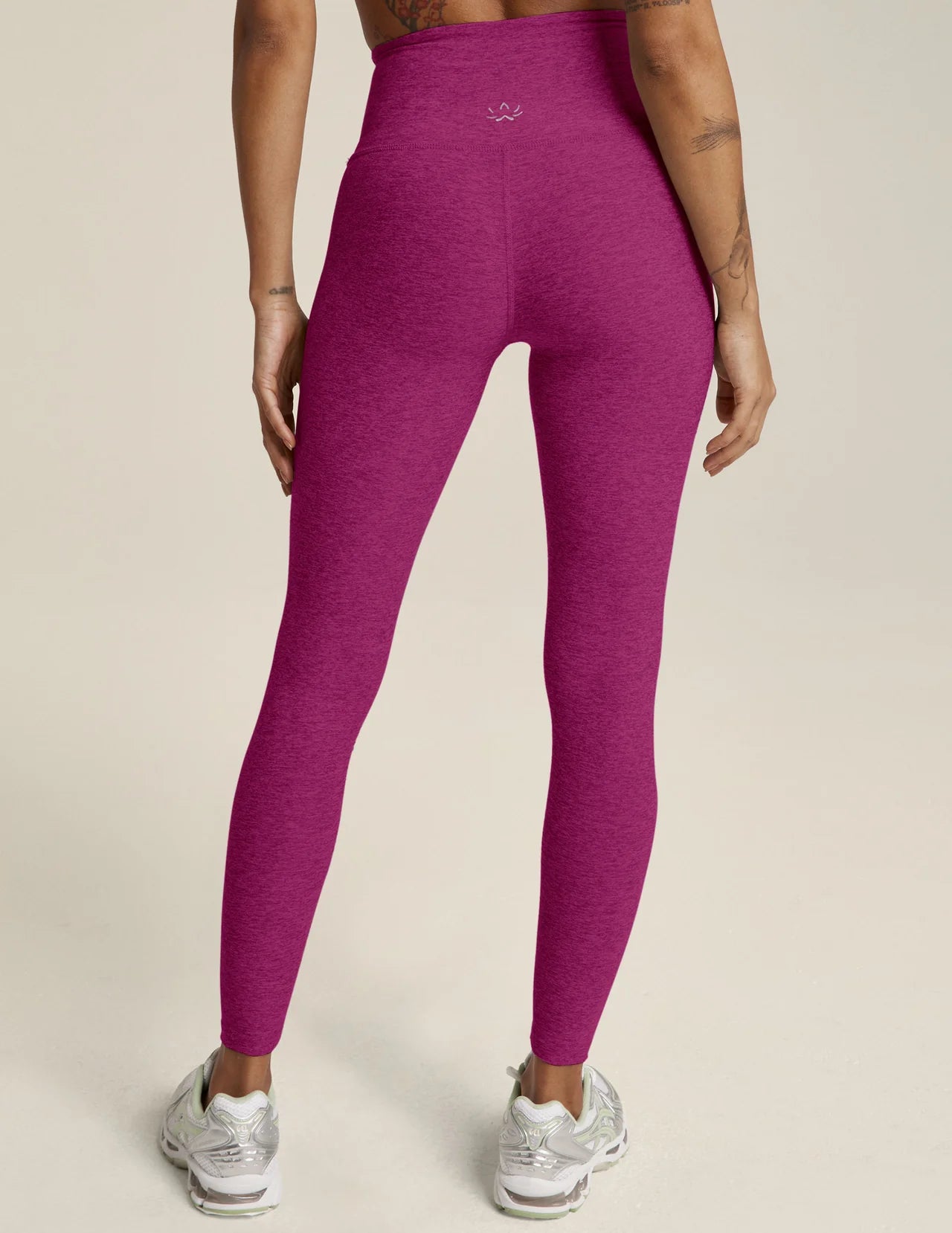 Midi HW Legging - Magenta