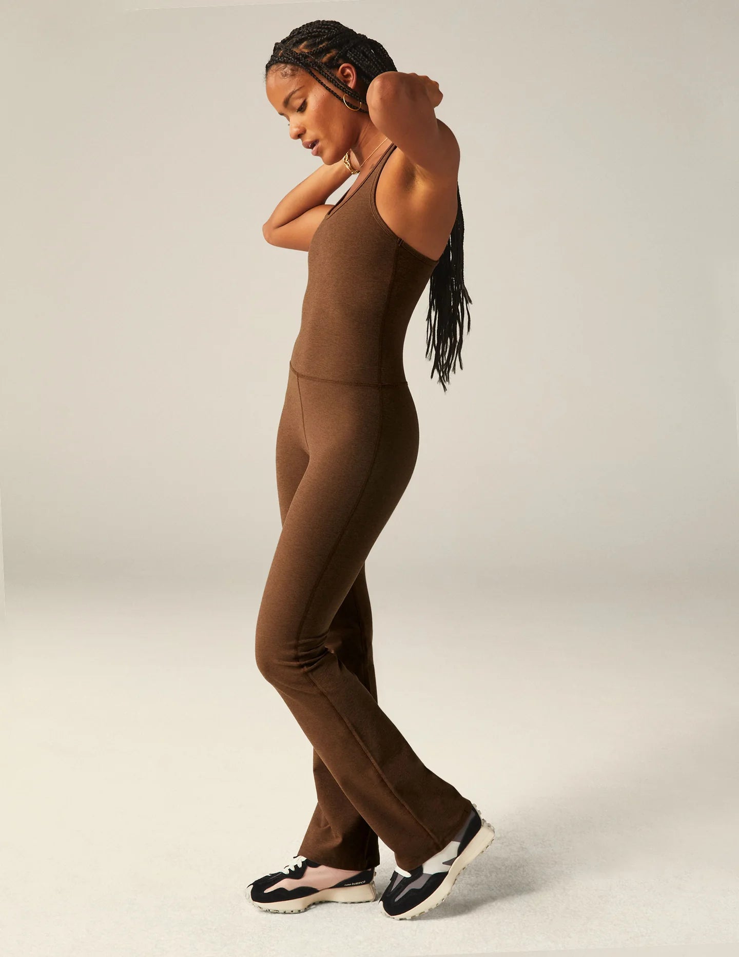 All Around Jumpsuit - Bold Mocha