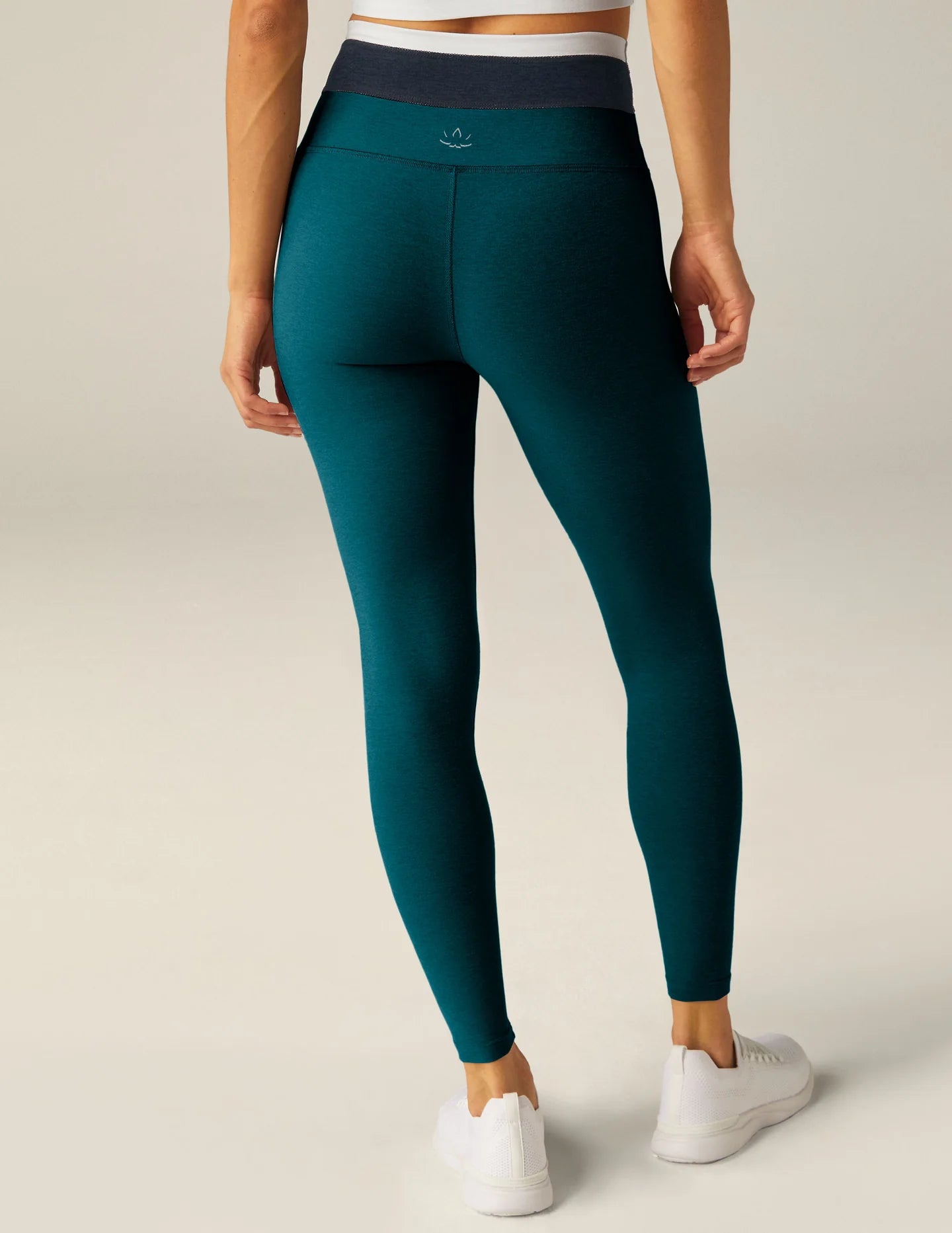 Horizon Colorblock Midi Legging - Majestic Blue