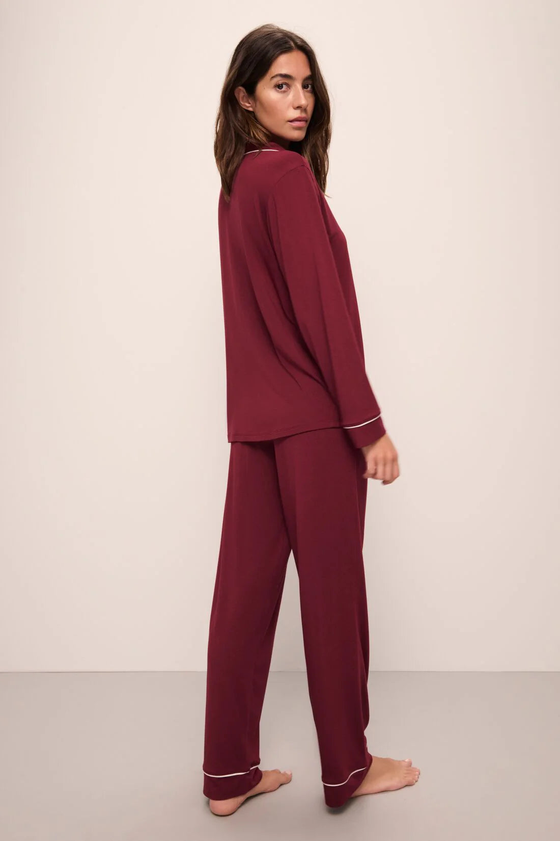 Gisele LS PJ Set - Cabernet