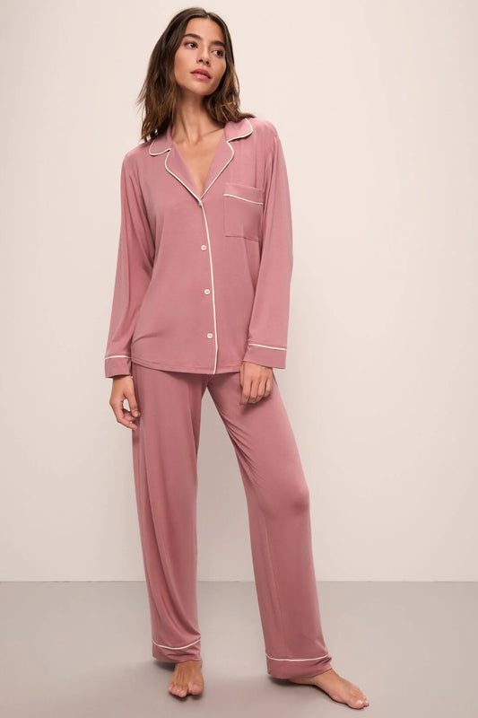 Gisele LS PJ Set - Old Rose