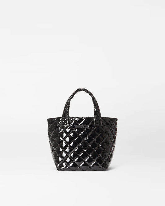 Micro Metro Tote - Black Lacquer