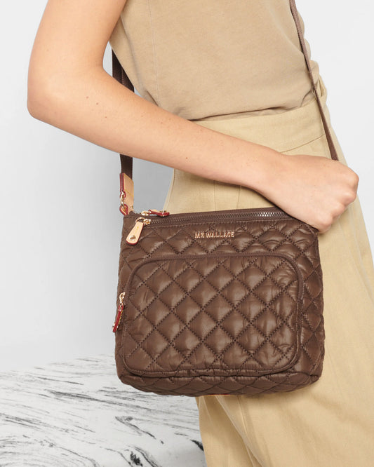 Metro Scout Crossbody Deluxe - Walnut