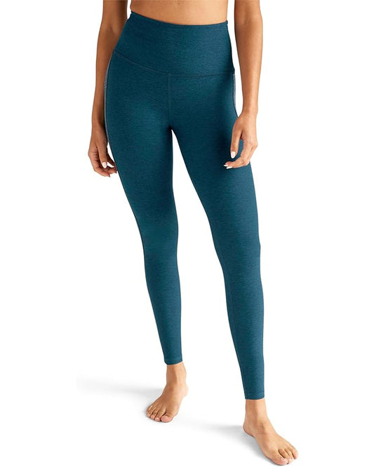 Caught in the Midi HW Legging - Blue Gem