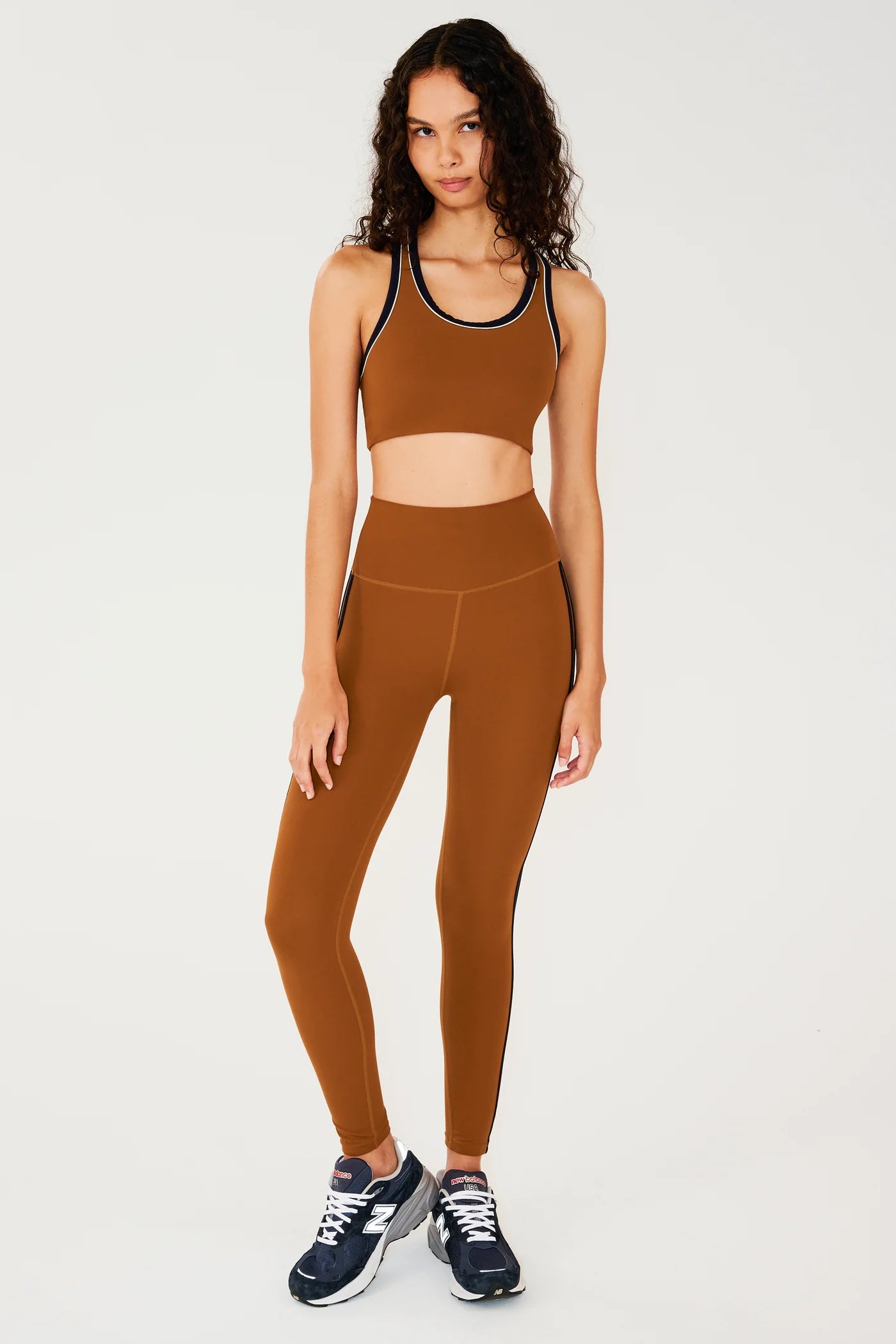 Ella HW Airweight 7/8 Leggings - Honey