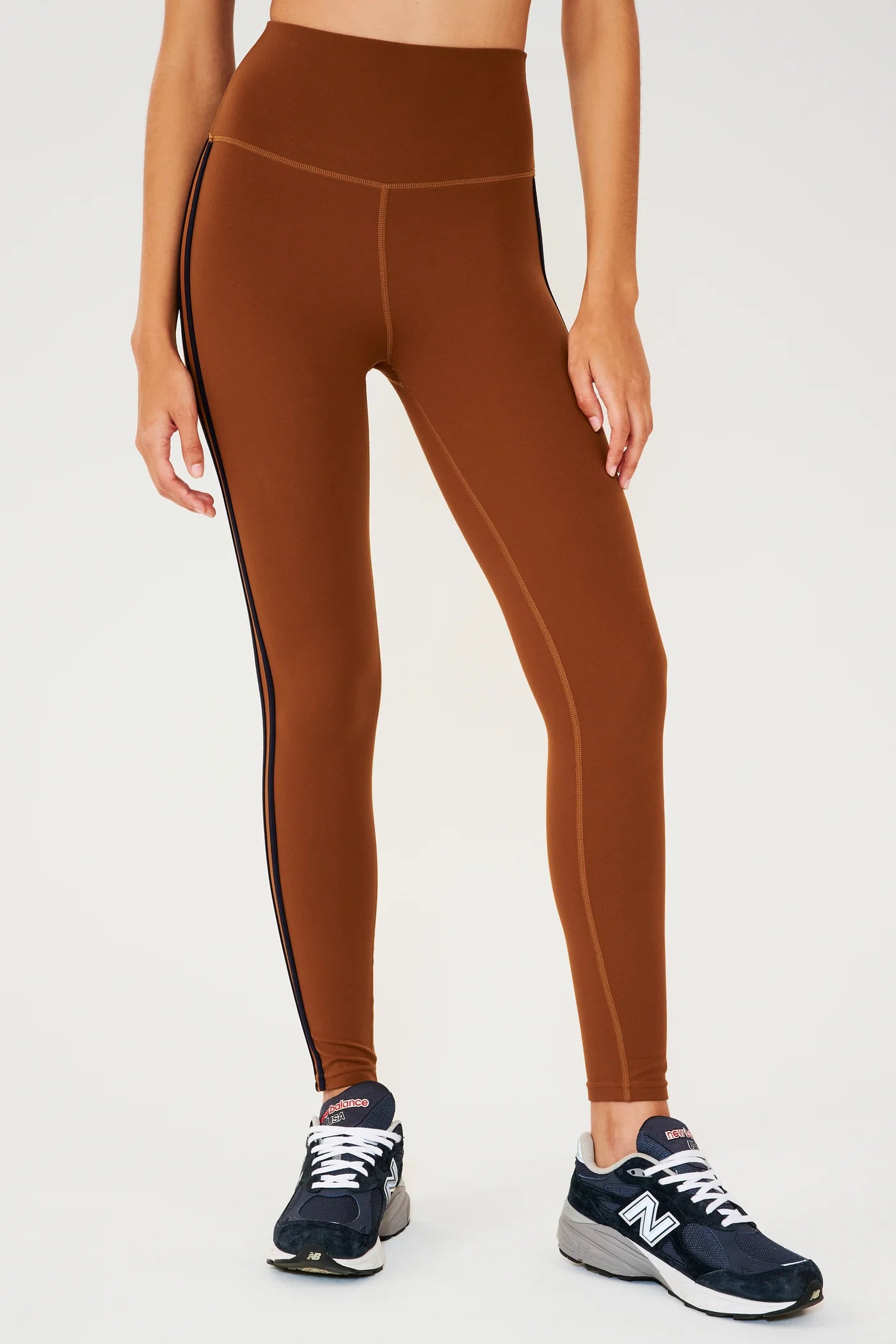 Ella HW Airweight 7/8 Leggings - Honey