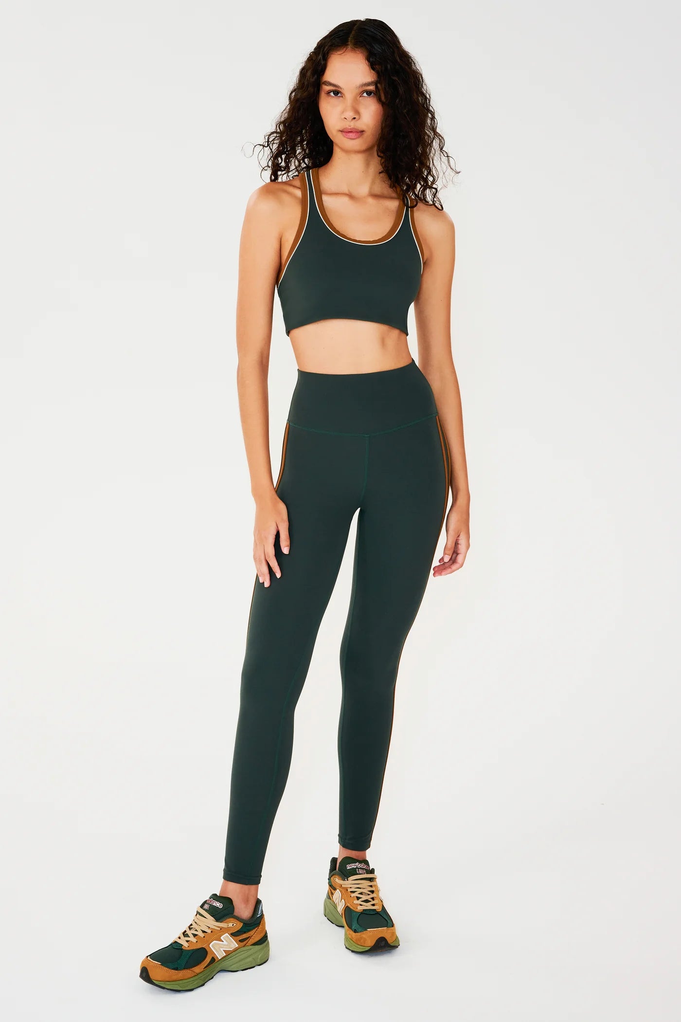 Ella HW Airweight Legging - Military