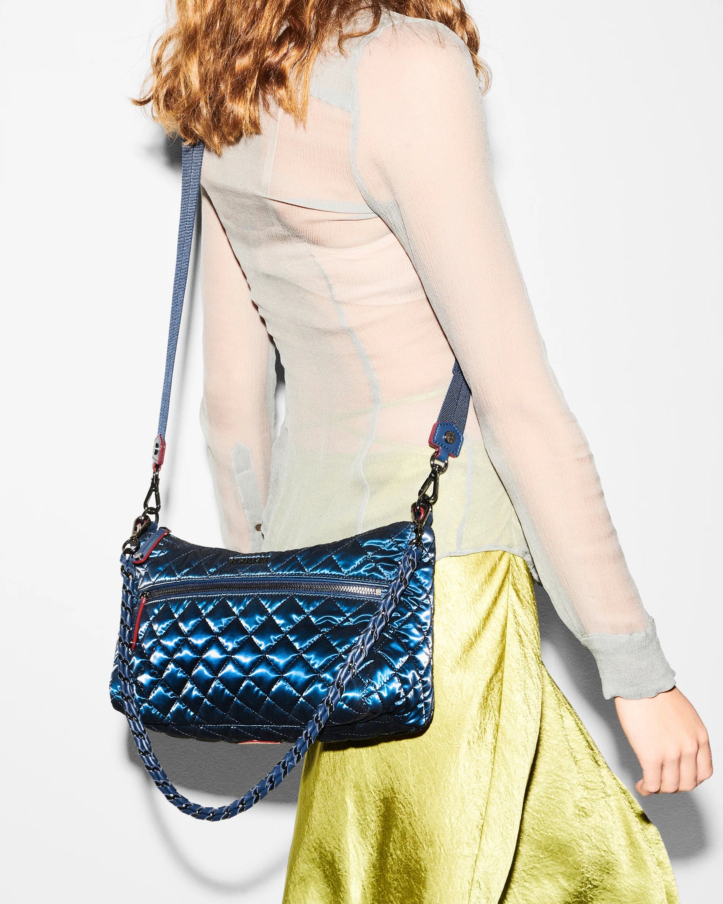 Crosby Shoulder Bag- Midnight Liquid