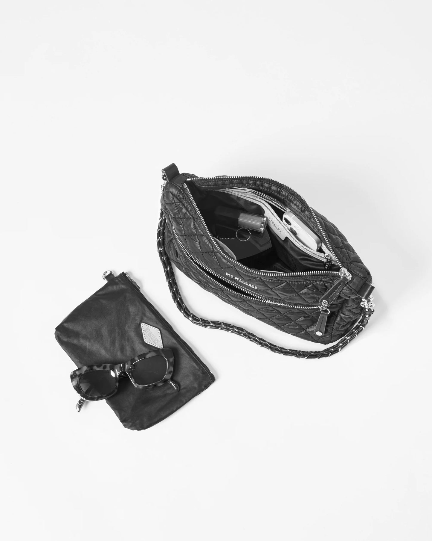 Crosby Shoulder Bag- Midnight Liquid