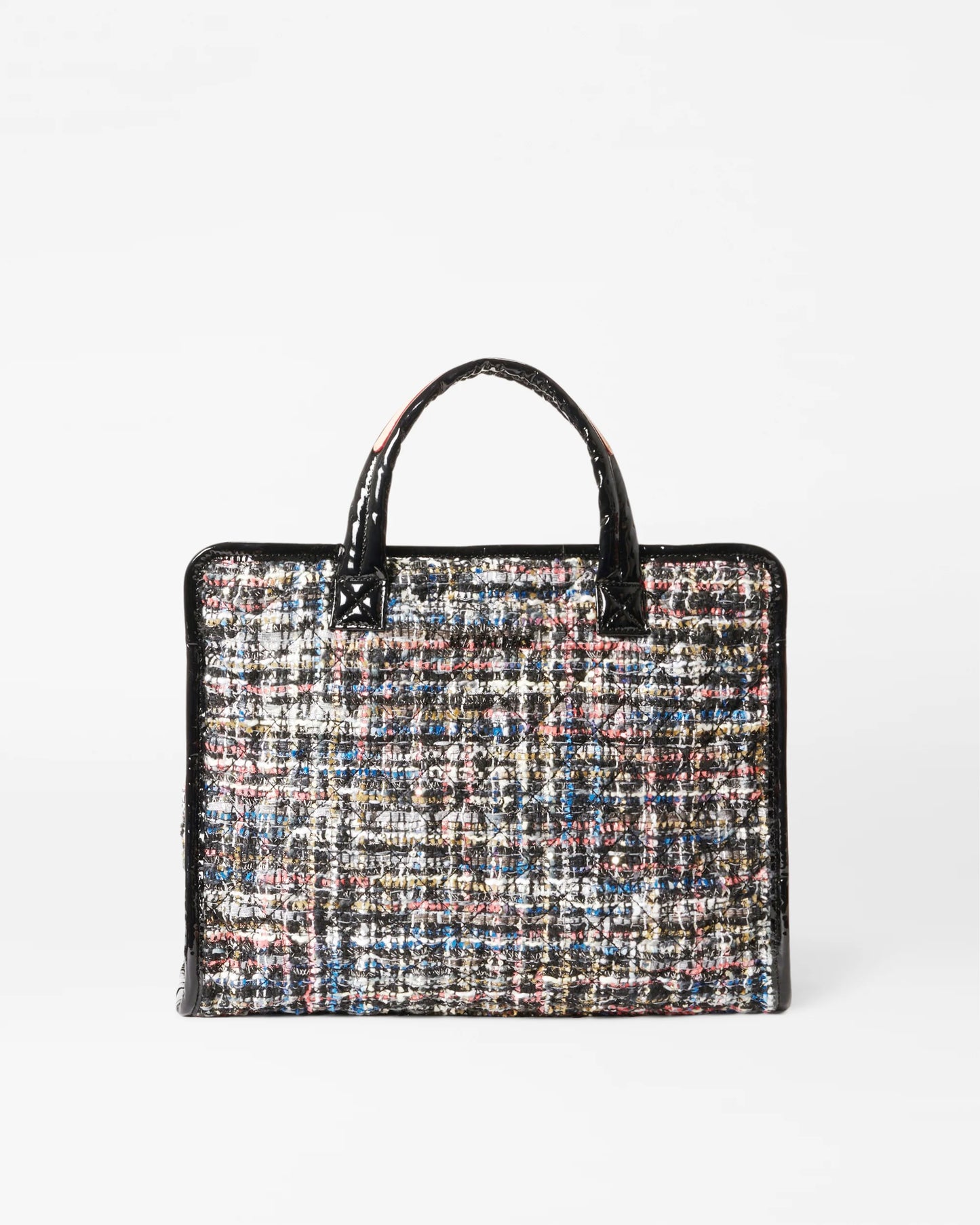 Box Tote M - Midnight Sparkle Boucle