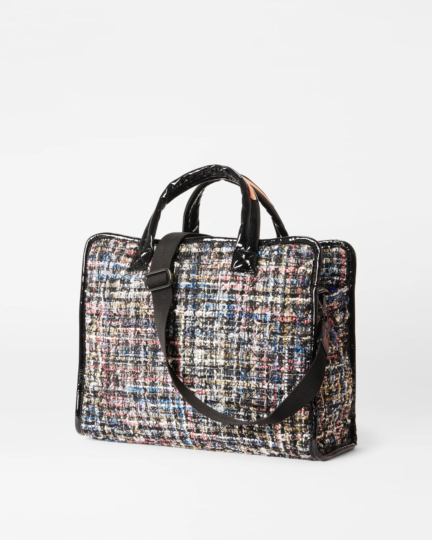 Box Tote M - Midnight Sparkle Boucle