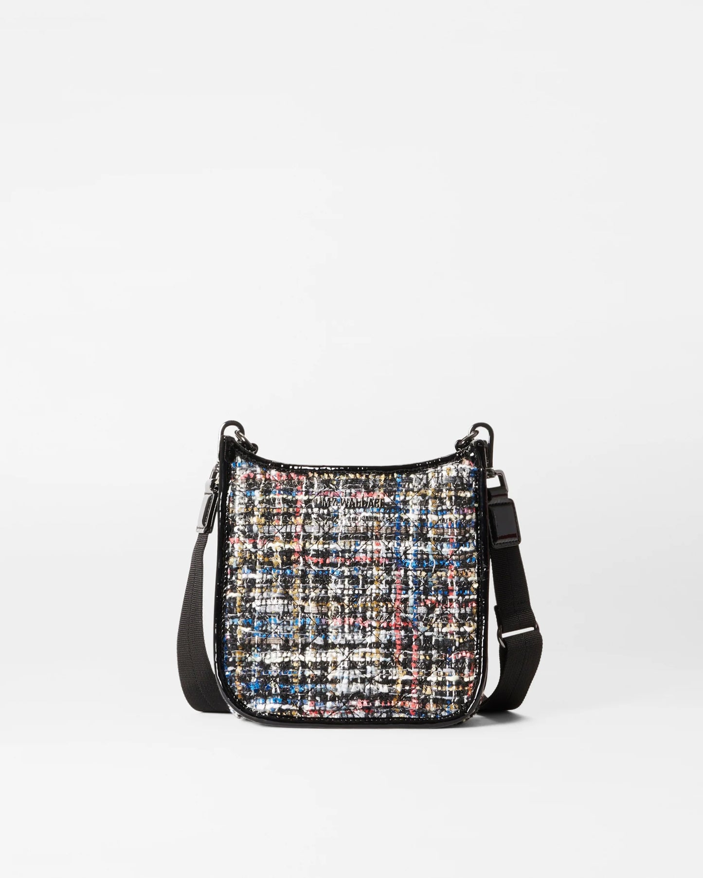 Small Box Crossbody - Midnight Sparkle Boucle