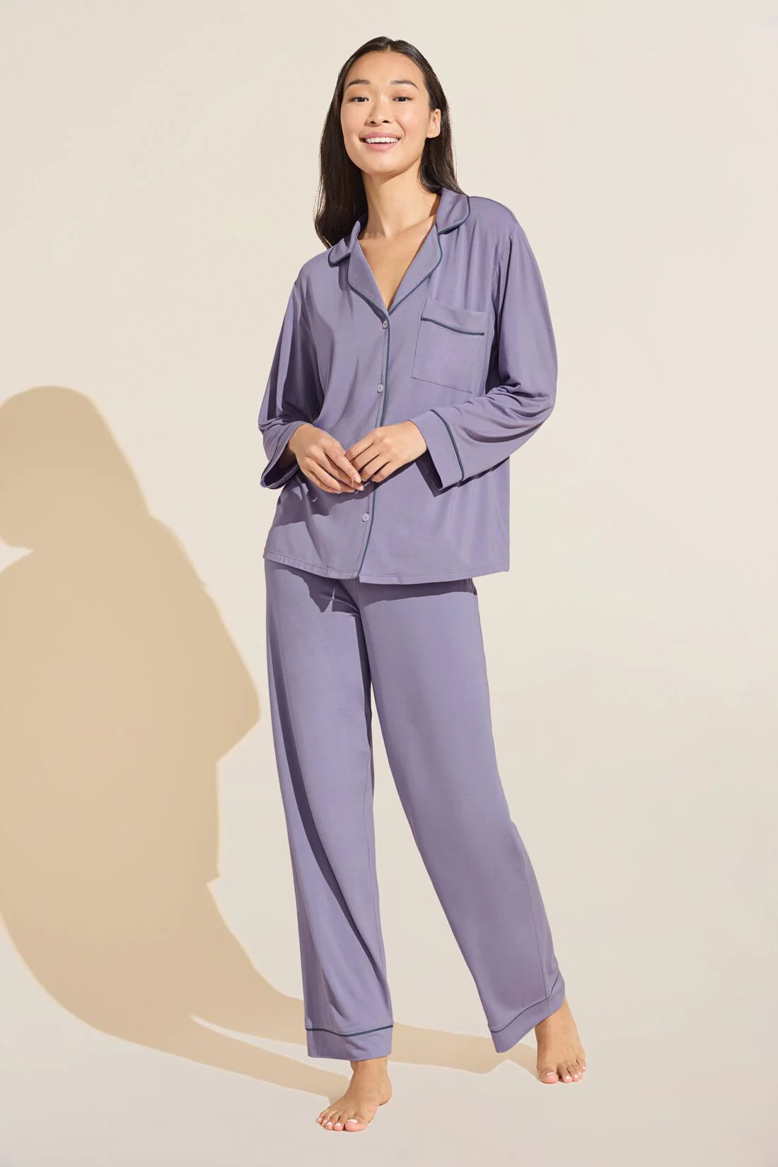 Gisele LS Pj Set - Delphinium