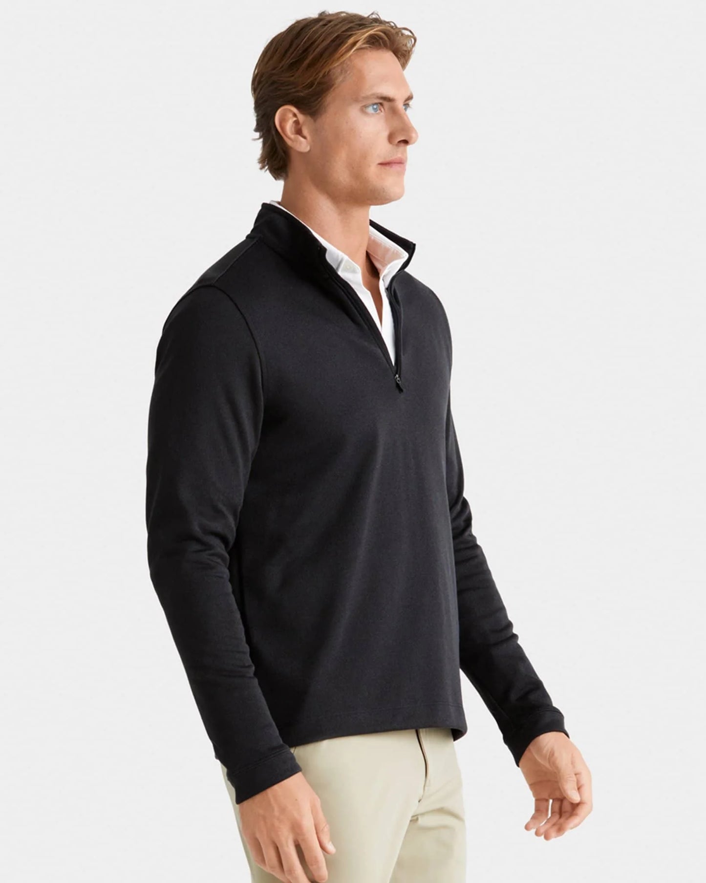 Commuter 1/4 Zip - Black