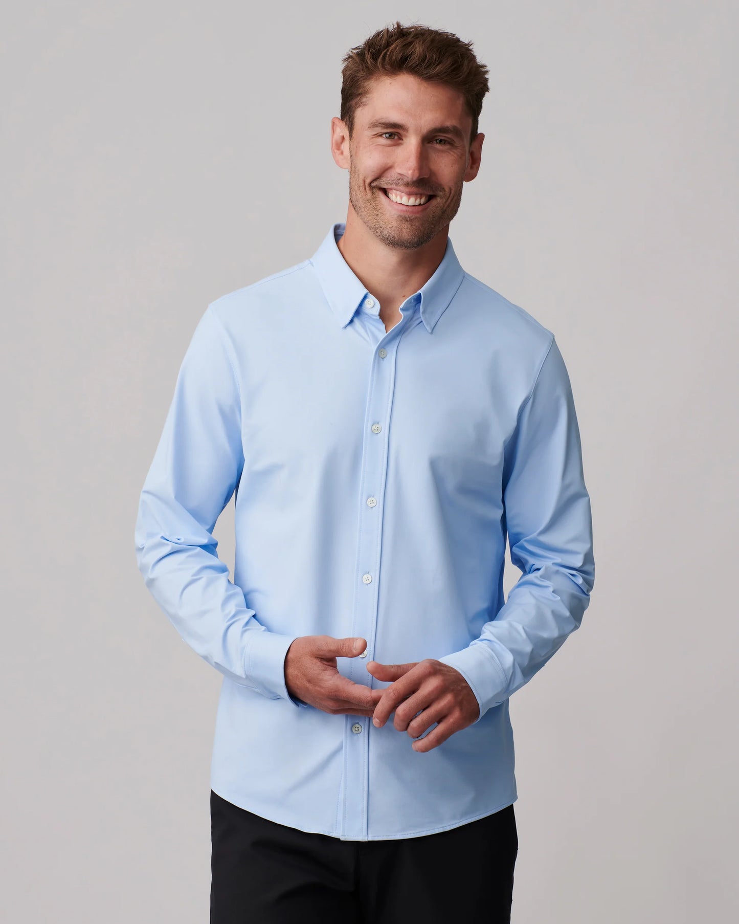 Commuter Slim Shirt - Business Blue