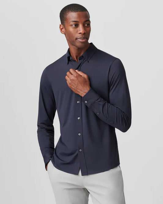 Commuter Slim Shirt - Navy