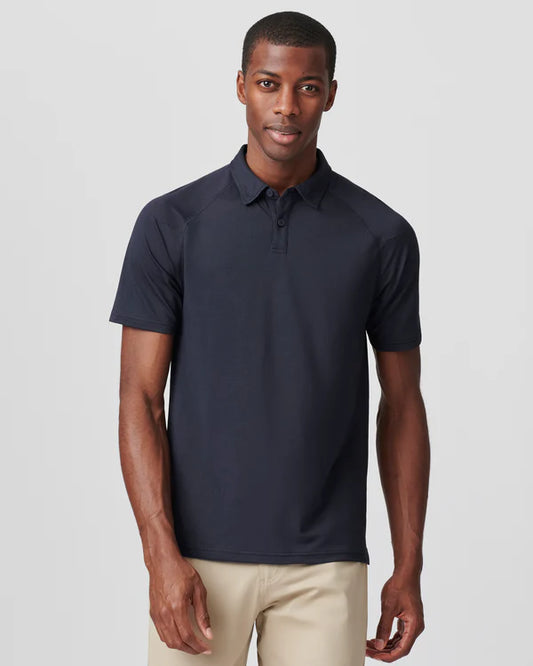 Delta Pique Polo - Navy