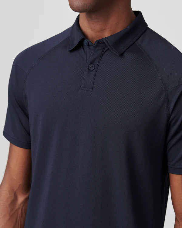 Delta Pique Polo - Navy