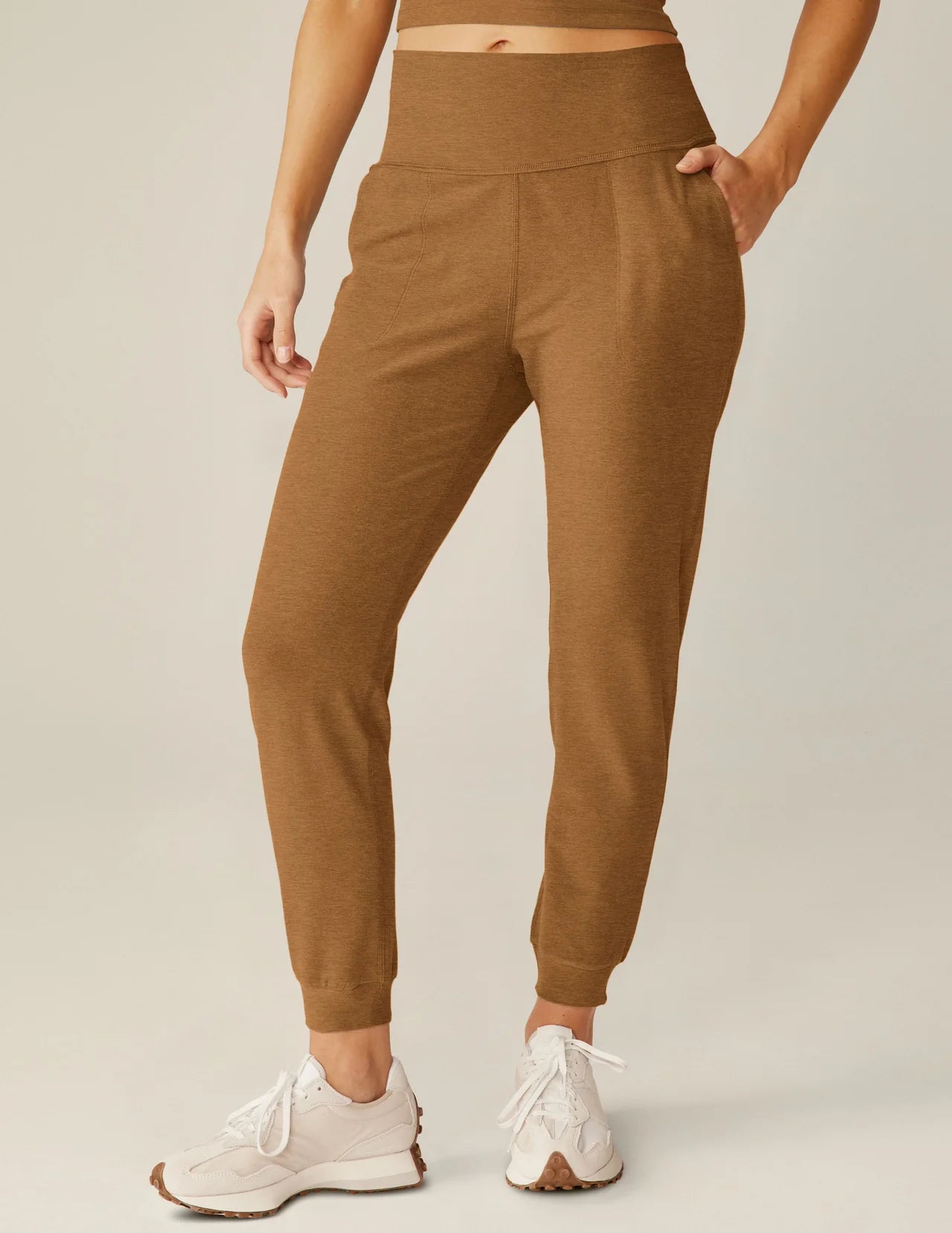 Spacedye Midi Jogger - Caramel Toffee