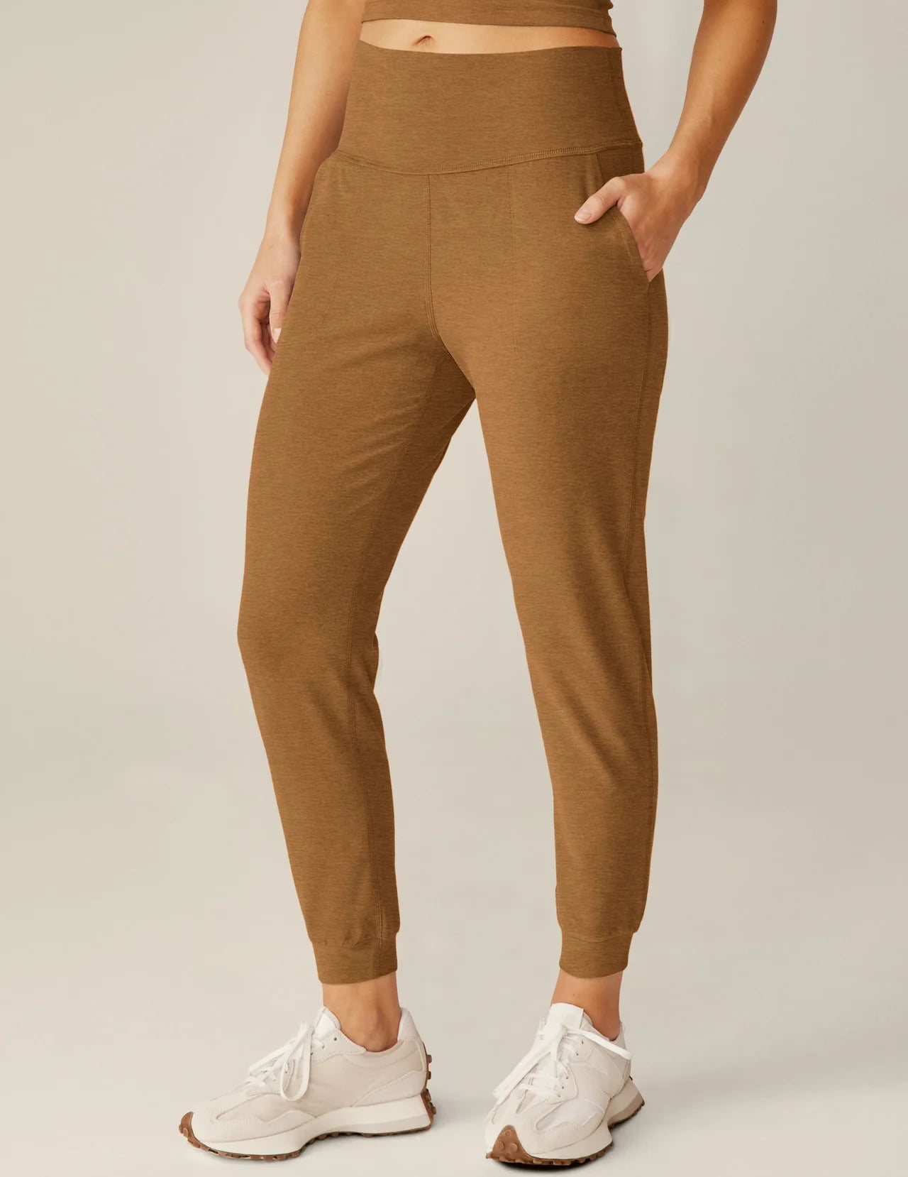 Spacedye Midi Jogger - Caramel Toffee