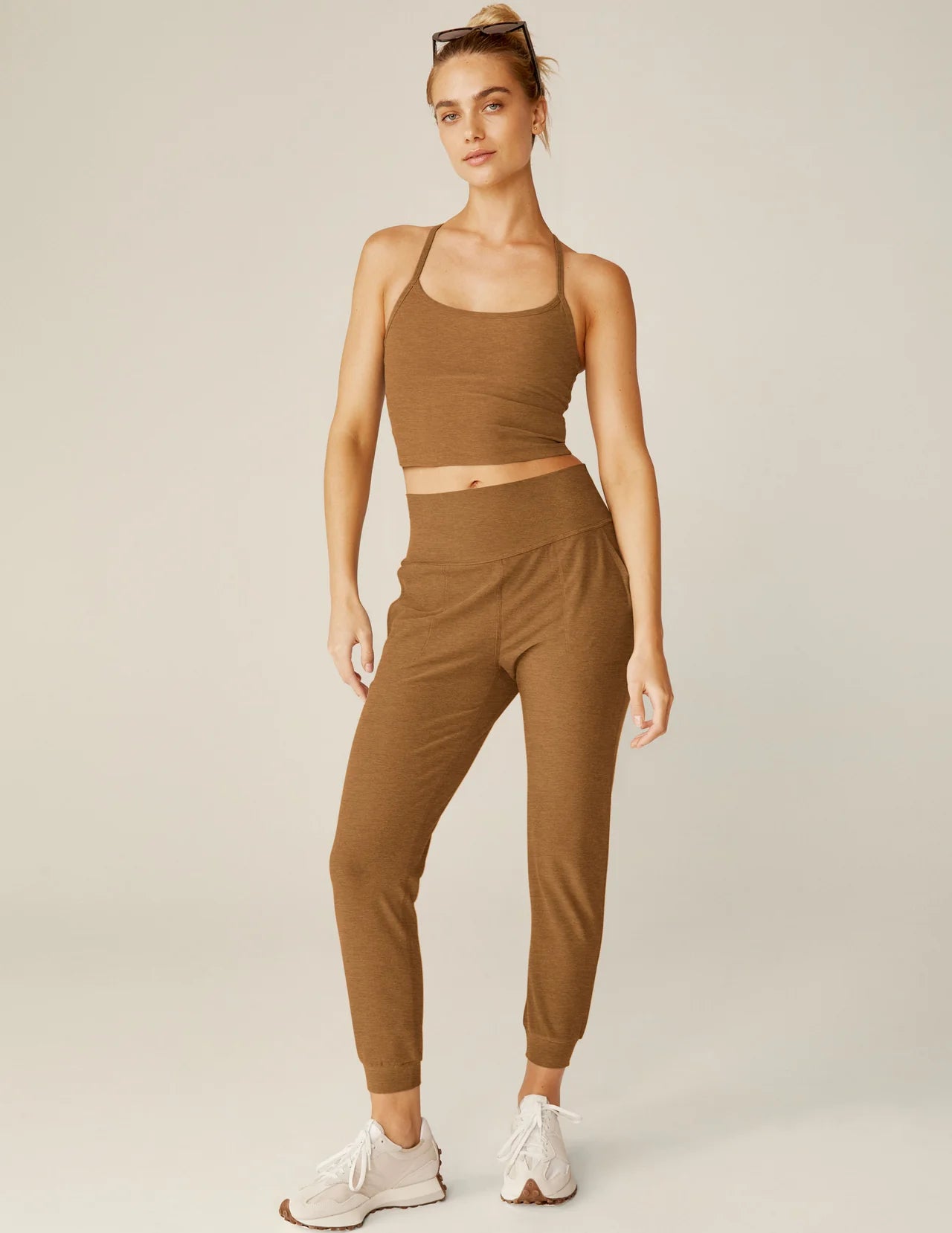 Spacedye Midi Jogger - Caramel Toffee