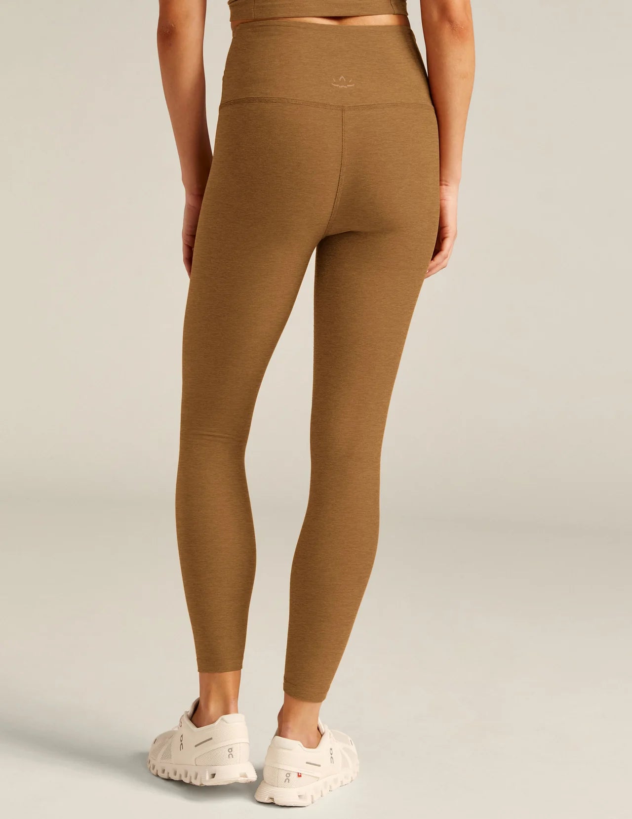 At Your Leisure Midi Legging - Caramel Toffee