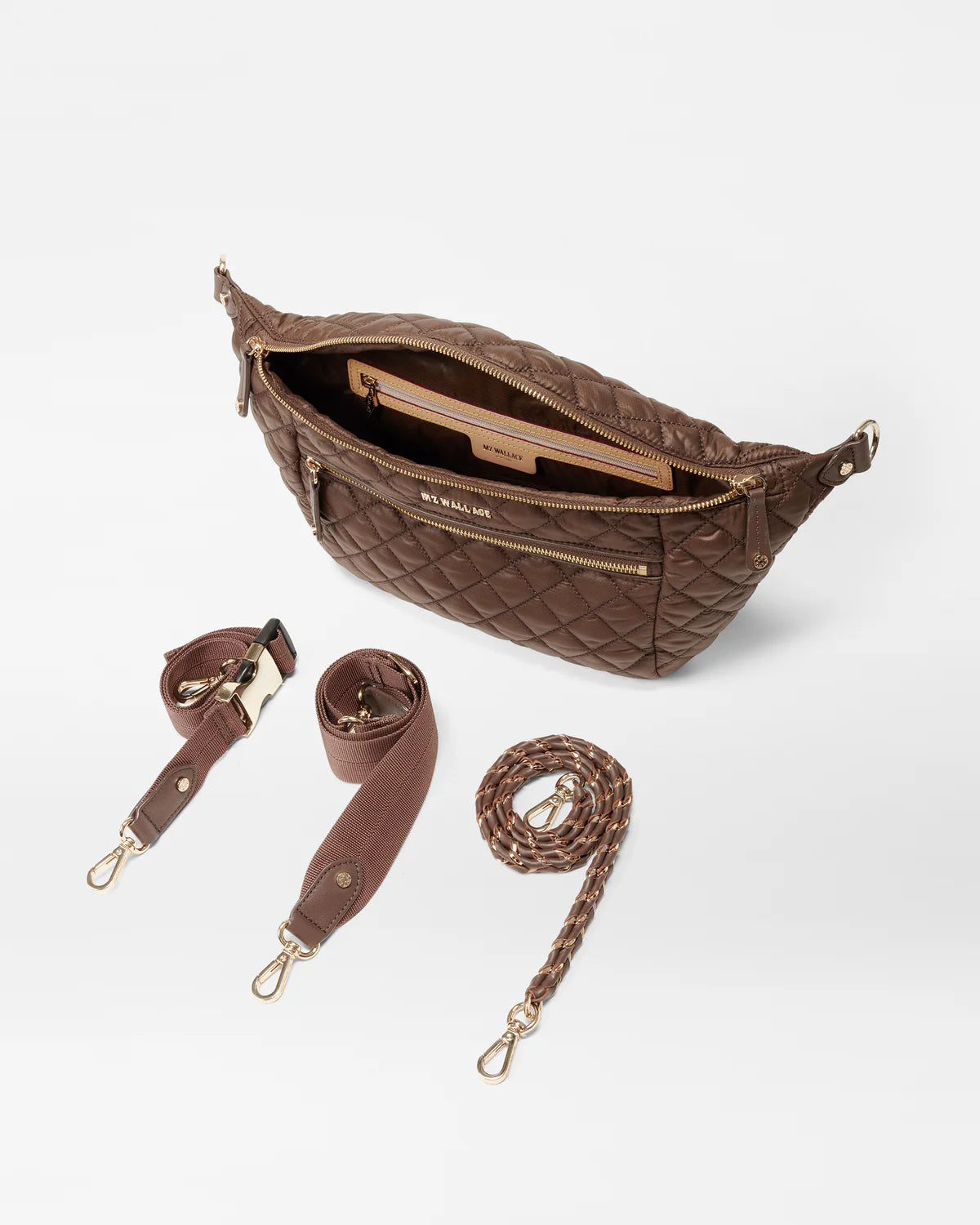 Crosby Crossbody  Sling - Walnut