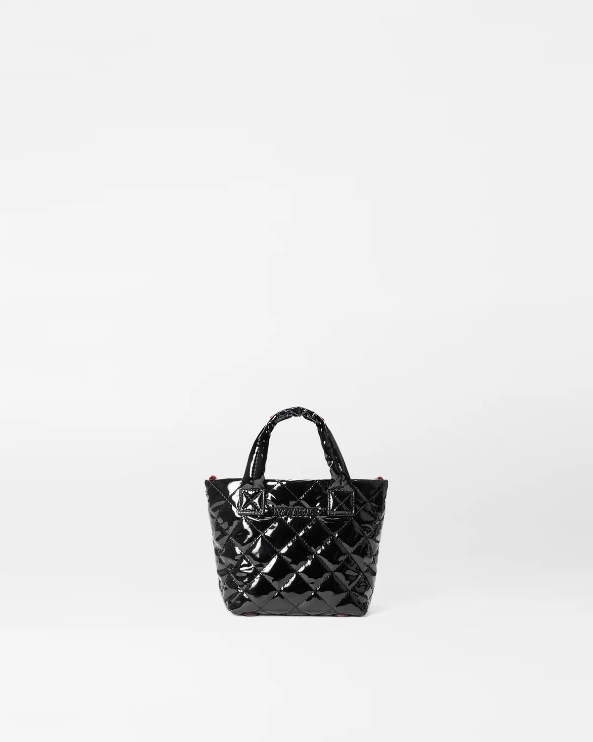 Petit Metro Tote - Black Lacquer